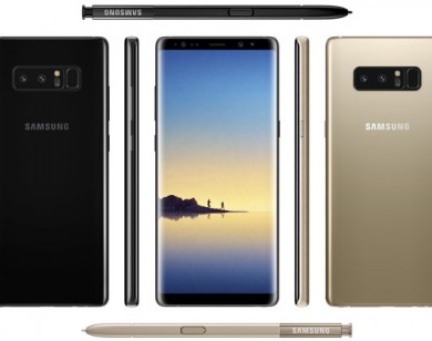Lộ ảnh chính thức của Galaxy Note 8 trước ngày ra mắt