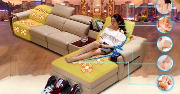 Trải nghiệm sofa massage nhận ngay quà khủng tại Siêu thị nội thất GOBY