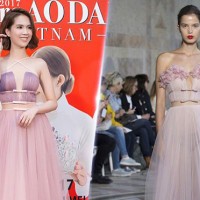 Ngọc Trinh và những lần diện váy nhái từ nhà mốt quốc tế