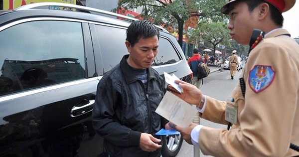 Được sử dụng giấy đăng ký photo khi tham gia giao thông