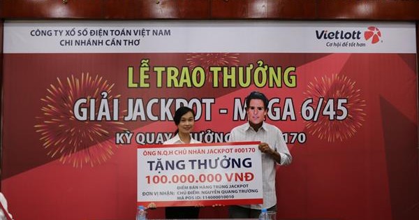 Người trúng Jackpot 20,1 tỷ đồng tặng điểm bán hàng 100 triệu đồng