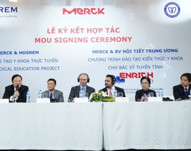 Tập đoàn Merk hỗ trợ Việt Nam tầm soát bệnh