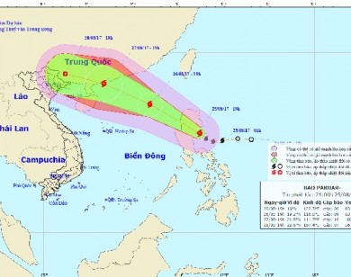 Bão số 7 giật cấp 11 tiến vào biển Đông, 2 miền Nam Bắc mưa to