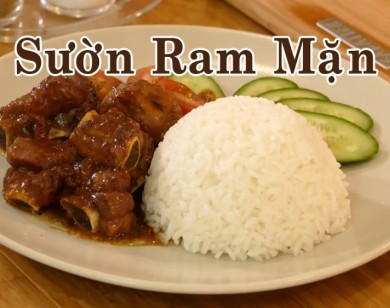 Chỉ bí quyết làm sườn ram mặn cực ngon ăn bao nhiêu cũng hết