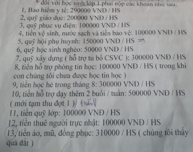 Phụ huynh không đóng tiền, giáo viên 'bêu tên' học sinh trước lớp?