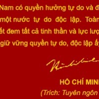 Vẹn nguyên Lời thề Độc lập