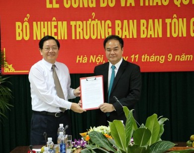 Trao Quyết định bổ nhiệm Trưởng ban Ban Tôn giáo Chính phủ
