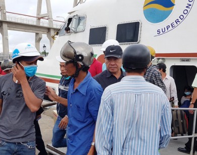 Tạm dừng toàn bộ các chuyến tàu ra vào Phú Quốc