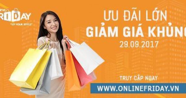 Ngày mua sắm trực tuyến Online Friday 2017: Sức hút từ khuyến mại