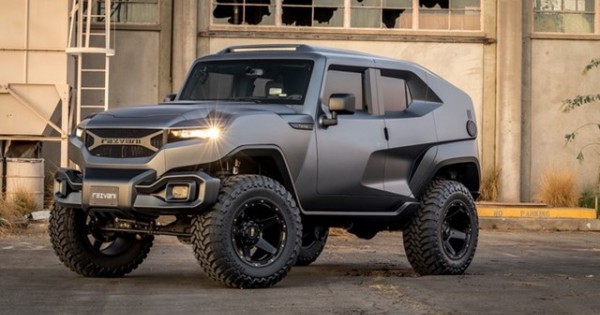 Rezvani Tank - Xe SUV mạnh 500 mã lực, có camera nhiệt quan sát ban đêm