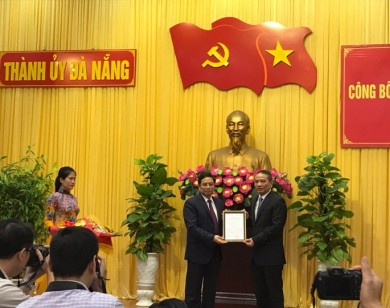 Ông Trương Quang Nghĩa được bổ nhiệm làm Bí thư Thành ủy Đà Nẵng