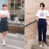 Mách bạn cách mix áo thun cực năng động và trẻ trung