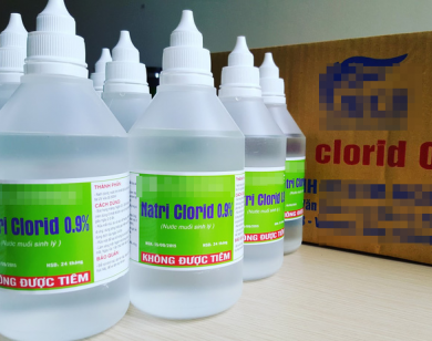 Tăng cường kiểm tra nguồn gốc, xuất xứ sản phẩm nước muối sinh lý
