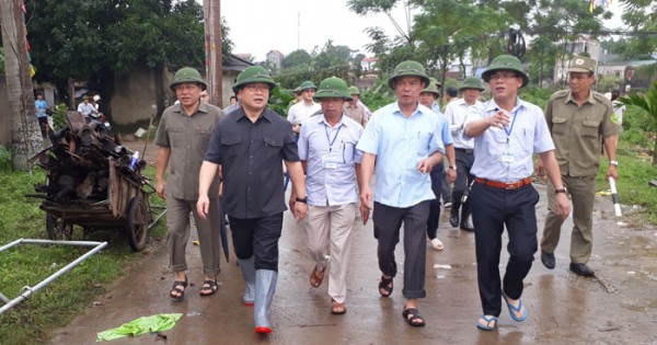 Bí thư Hoàng Trung Hải: Phải lấy sự an toàn của người dân là số một