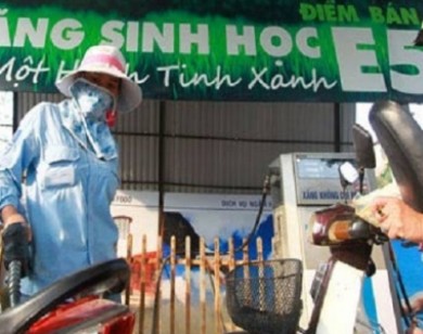 Doanh nghiệp xin tạm ngừng bán xăng sinh học E5