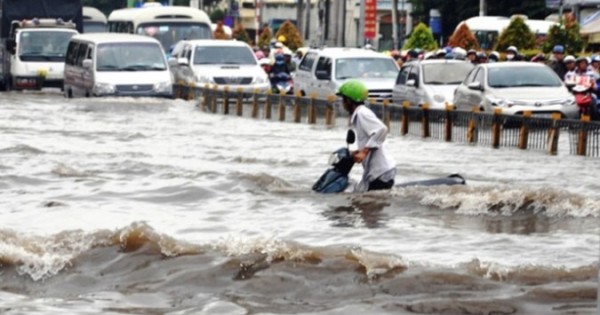 TP Hồ Chí Minh: Nguy cơ ngập nặng do triều cường cao kỷ lục
