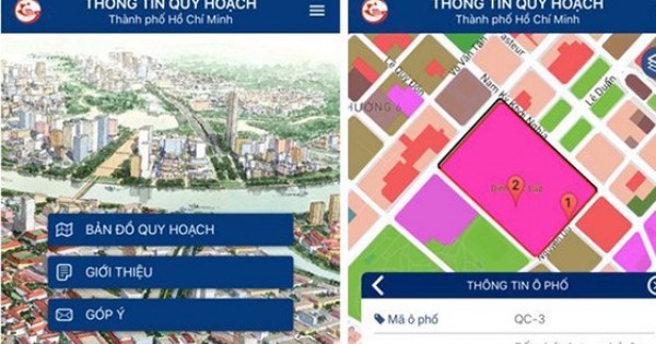 Sở Quy hoạch - Kiến trúc TPHCM thử nghiệm phần mềm 'Thông tin quy hoạch TP.HCM'