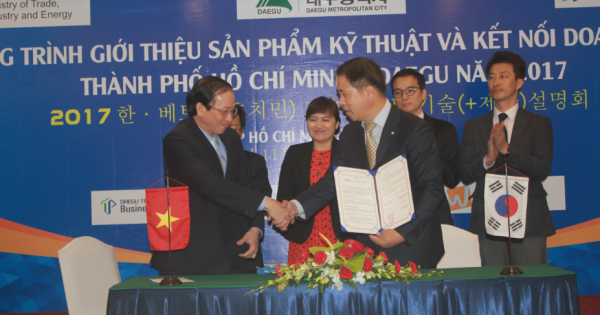 ITPC ký biên bản ghi nhớ hợp tác với Daegu Technopark