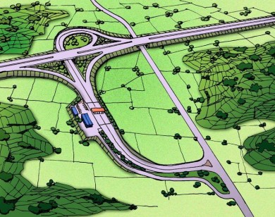 Xây dựng nút giao tuyến cao tốc Nội Bài – Lào Cai