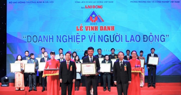 PVFCCo lần thứ 3 được vinh danh 'Doanh nghiệp vì người lao động'