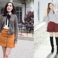 Mách bạn cách mix chân váy sành điệu trong mùa đông