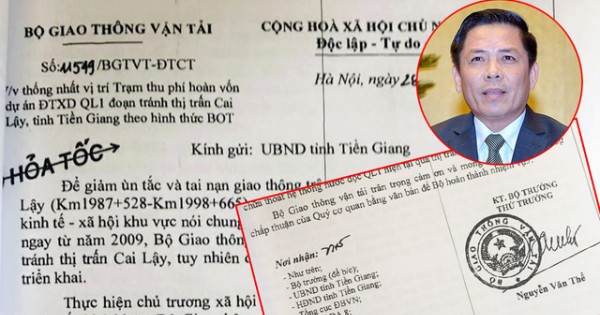 Vụ BOT Cai Lậy: Bộ GTVT có sai, tỉnh Tiền Giang có vô can?