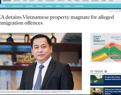 Singapore xác nhận đang tạm giữ ông "Phan Van Anh Vu"