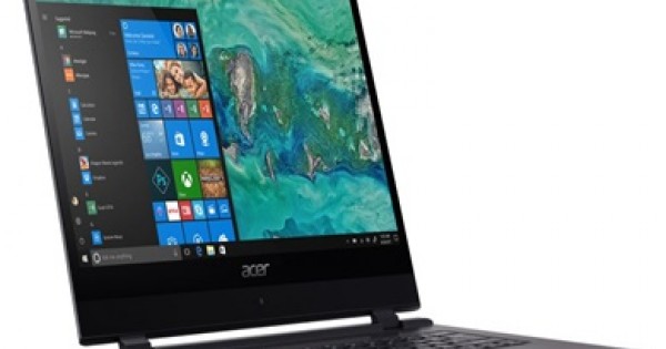 CES 2018: Acer trình làng bản nâng cấp của Swift 7, máy tính xách tay mỏng nhất thế giới