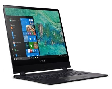 CES 2018: Acer trình làng bản nâng cấp của Swift 7, máy tính xách tay mỏng nhất thế giới