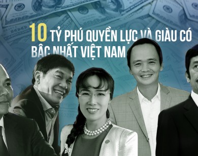 Ông chủ Vingroup đứng đầu danh sách 10 người giàu nhất sàn chứng khoán Việt Nam 2017