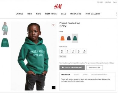 H&M bị tẩy chay vì quảng cáo phân biệt chủng tộc