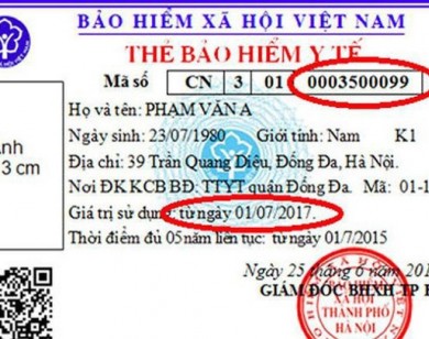 Thẻ BHYT 2018: Con số cho biết mức hưởng BHYT là bao nhiêu %