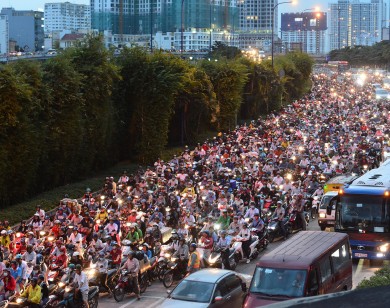 TP Hồ Chí Minh: Đẩy mạnh triển khai các dự án hạ tầng giảm ùn tắc giao thông