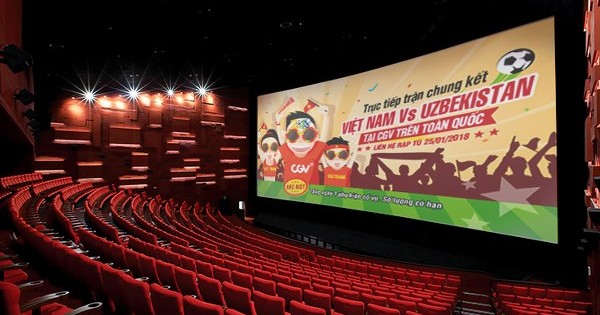 CGV "chơi lớn" mở rạp chiếu trực tiếp trận chung kết U23 Việt Nam phục vụ người hâm mộ