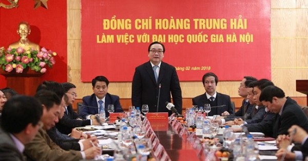 “Đặt hàng” Đại học Quốc gia đào tạo nhân lực chất lượng cao cho Hà Nội