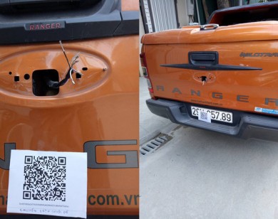 Hà Nội: Bị trộm phụ tùng, chủ xe Ford Ranger choáng váng khi nhận được yêu cầu chuộc lại bằng tiền ảo