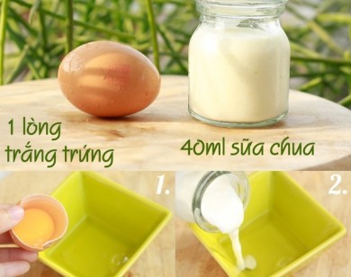 Hồi sinh da cấp tốc đón Tết chỉ với 1 hộp sữa chua