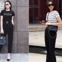 Diện áo phông cực chất như Hoa hậu Kỳ Duyên