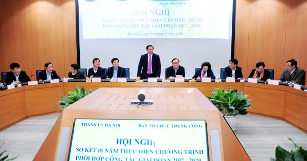 Ban Tổ chức T.Ư sẽ cùng Hà Nội xây dựng đề án chính quyền đô thị