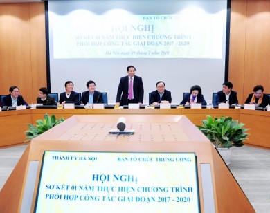 Ban Tổ chức T.Ư sẽ cùng Hà Nội xây dựng đề án chính quyền đô thị