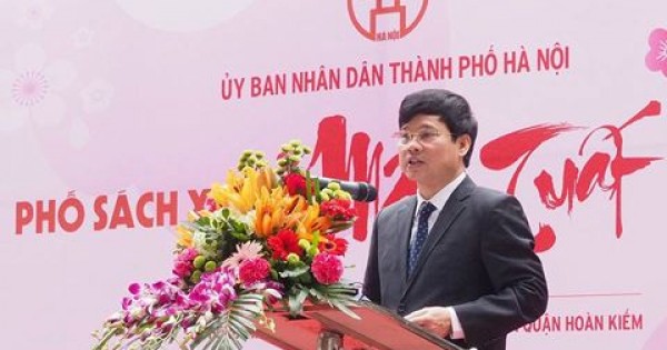 Hà Nội: Khai mạc Phố sách xuân Mậu Tuất 2018