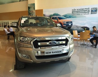 Ford Ranger là mẫu xe nhập khẩu duy nhất trong Top xe bán chạy tháng 2
