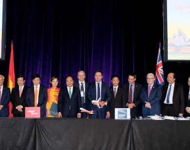 Vietjet Air mở đường bay thẳng giữa Việt Nam và Australia