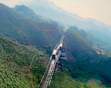 Hôm nay (31/3), khai trương tuyến tàu hỏa leo núi dài nhất ở Việt Nam