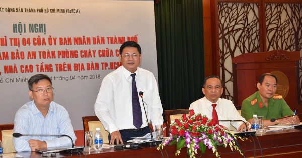 TP Hồ Chí Minh: Công bố danh sách các chung cư có nguy cơ cháy cao