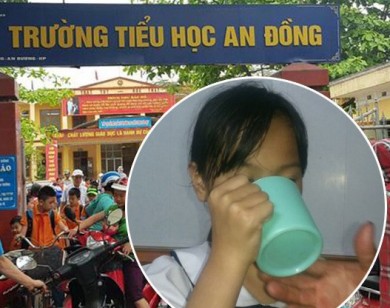 Vụ phạt học sinh uống nước giẻ lau bảng: Gia đình làm đơn kiến nghị điều tra, xử lý nghiêm cô giáo