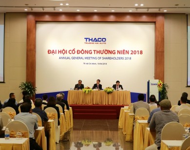 Thaco sẽ bán được 116.872 xe trong năm 2018
