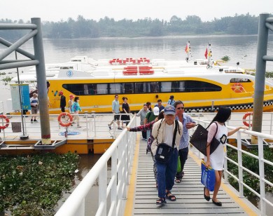 TP Hồ Chí Minh sắp có thêm 3 bến buýt đường sông