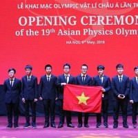 Việt Nam xuất sắc đoạt 4 huy chương vàng Olympic Vật lý Châu Á