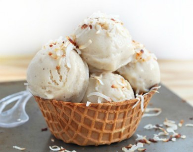 Cách làm kem dừa đơn giản và thơm mát giải nhiệt mùa hè